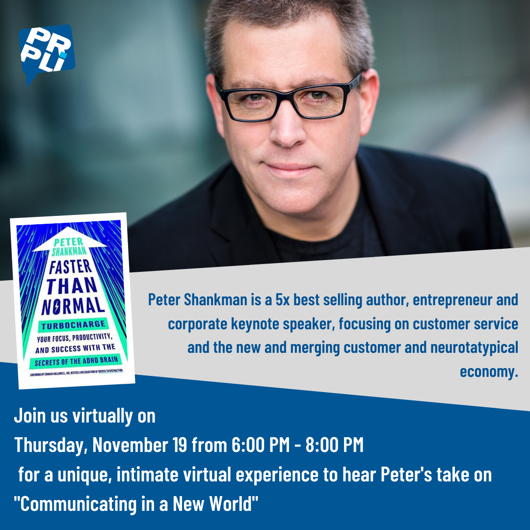 "Communicating in a New World" with Peter Shankman