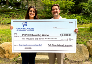 PRPLi scholarship recipient